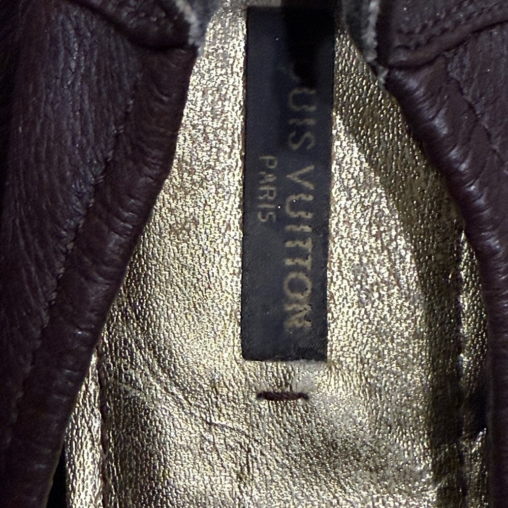 Louis Vuitton Brown Ballet Flats - Picture 5 of 11